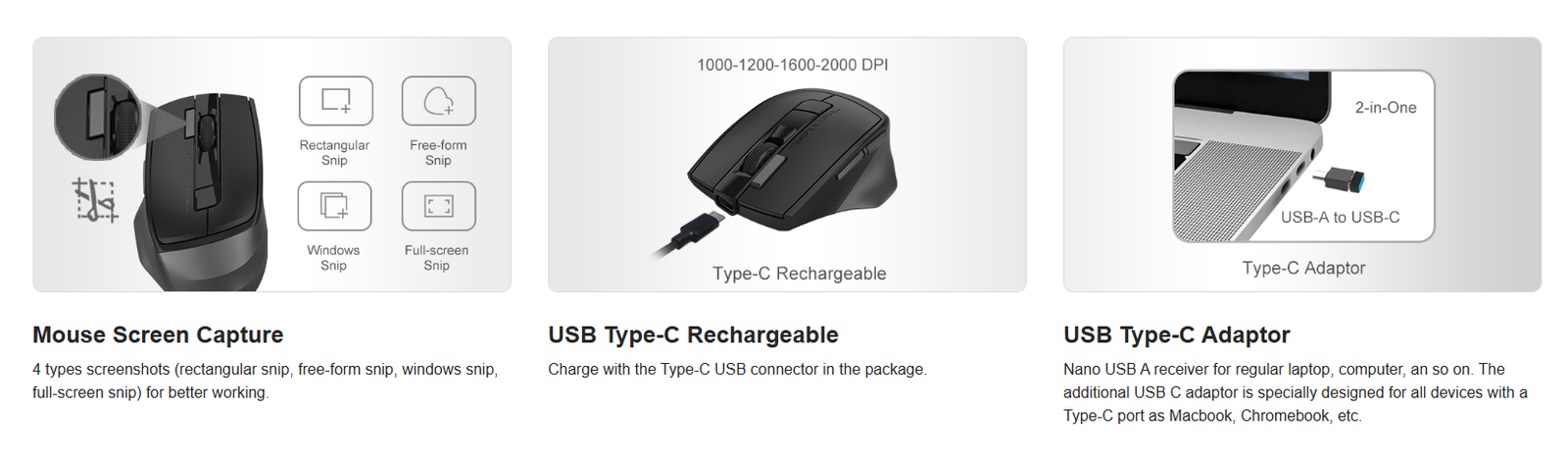 FB2800C Air2 Bluetooth & 2.4G Desktop Set Feature Breakdown 8