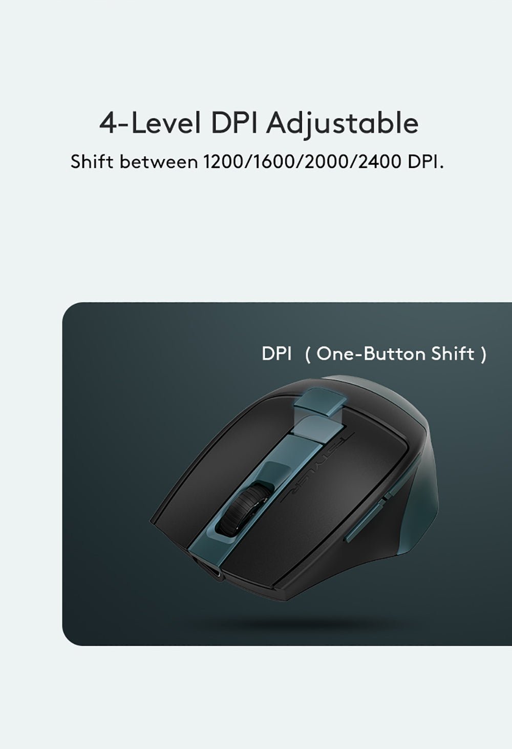 FB35CS Dual Mode Rechargeable Wireless Mouse Feature Breakdown 8