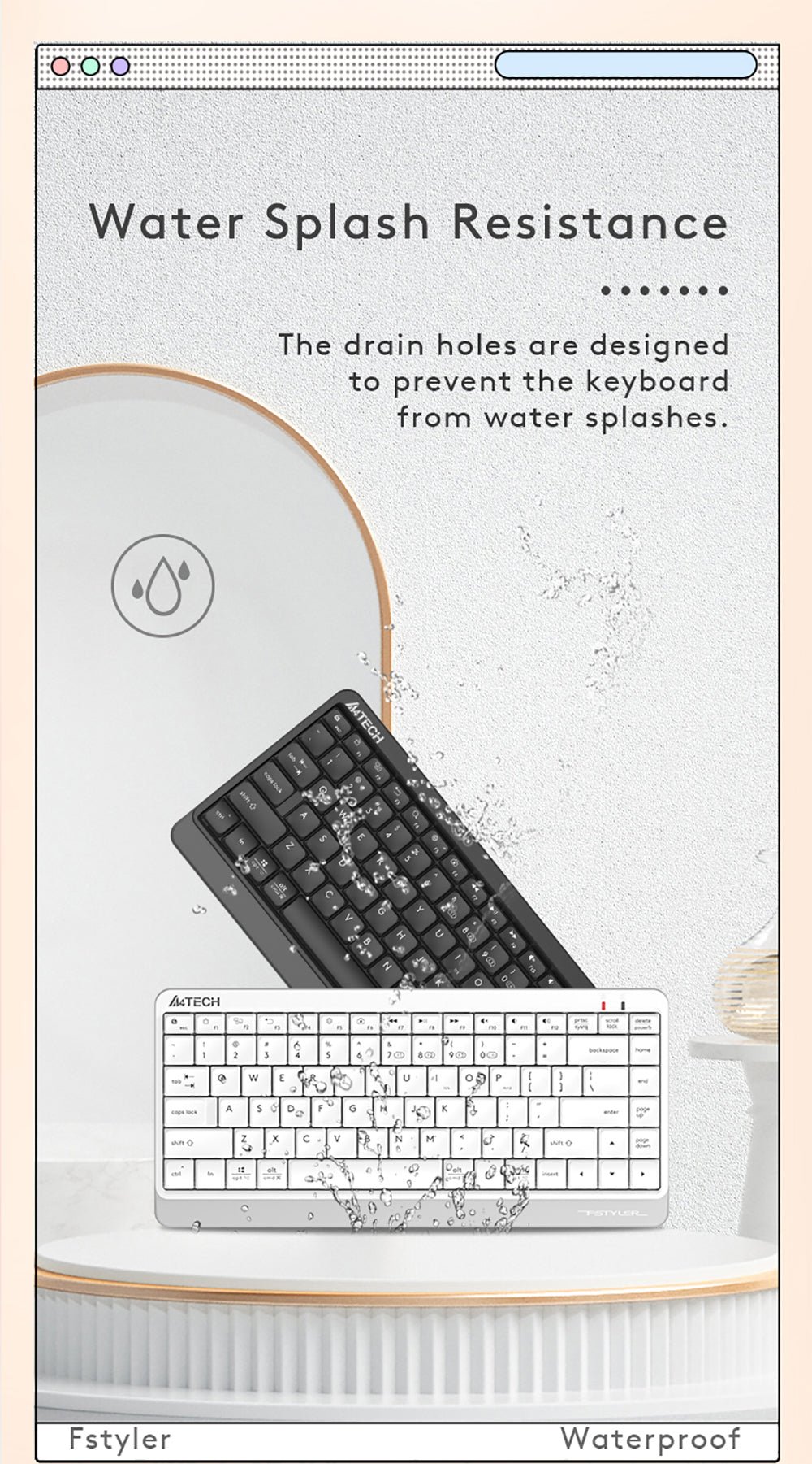 FBK11 Bluetooth & 2.4G Wireless KB Feature Breakdown 11