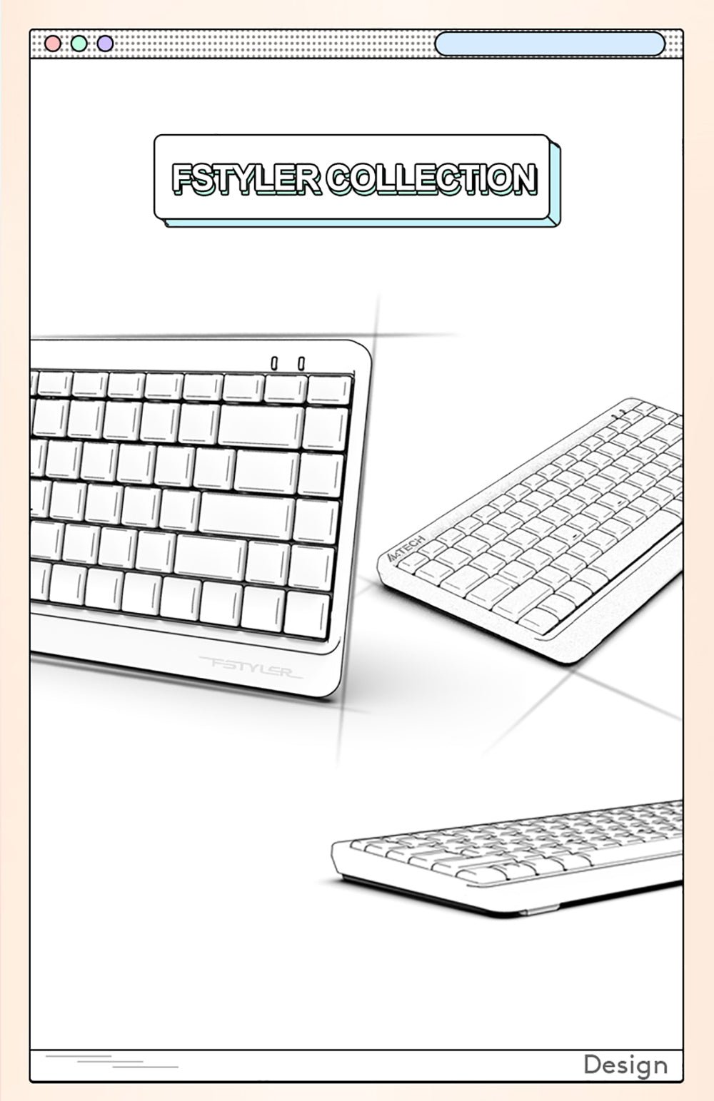 FBK11 Bluetooth & 2.4G Wireless KB Feature Breakdown 3