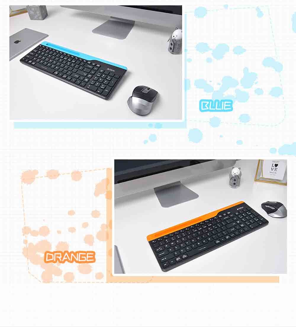 FBK25 QuietKey Bluetooth & 2.4G Wireless Keyboard Feature Breakdown 16