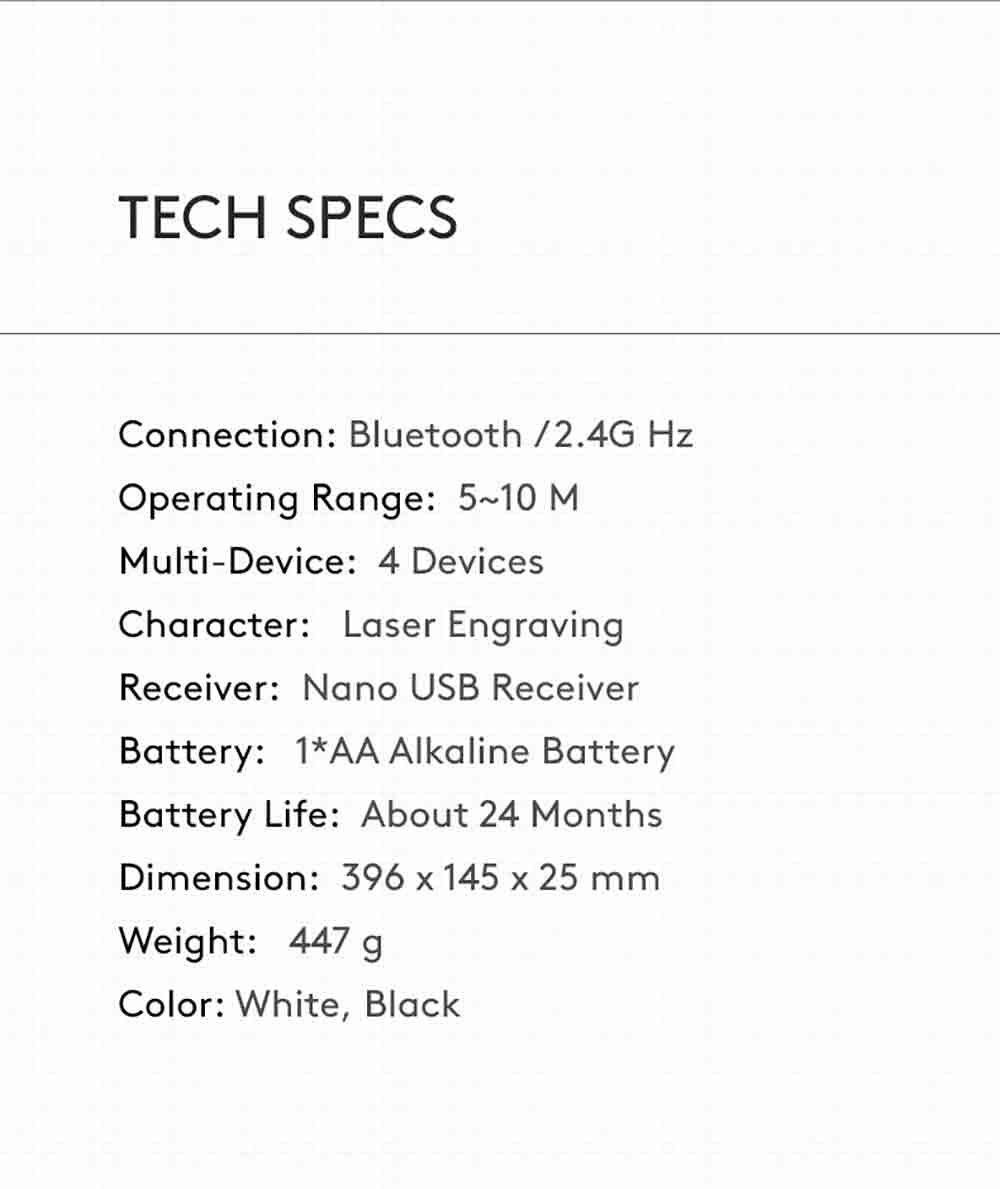 FBK25 QuietKey Bluetooth & 2.4G Wireless Keyboard Feature Breakdown 18
