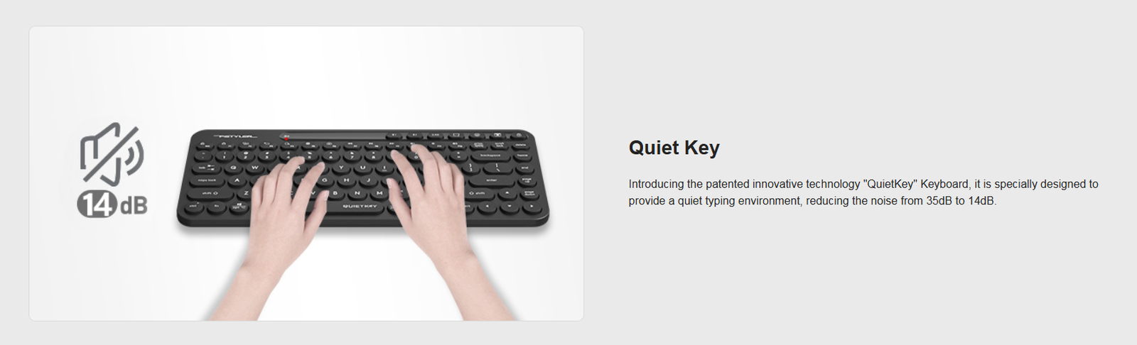 FBK36C AS Bluetooth & 2.4G Rechargeable Keyboard Feature Breakdown 2