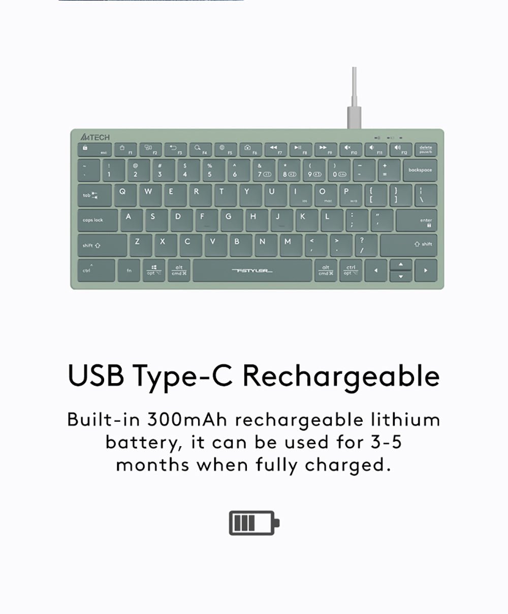 FBX51C Bluetooth & 2.4G Wireless KB Feature Breakdown 11