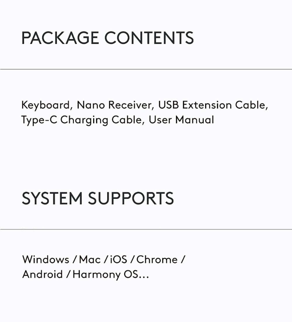 FBX51C Bluetooth & 2.4G Wireless KB Feature Breakdown 15