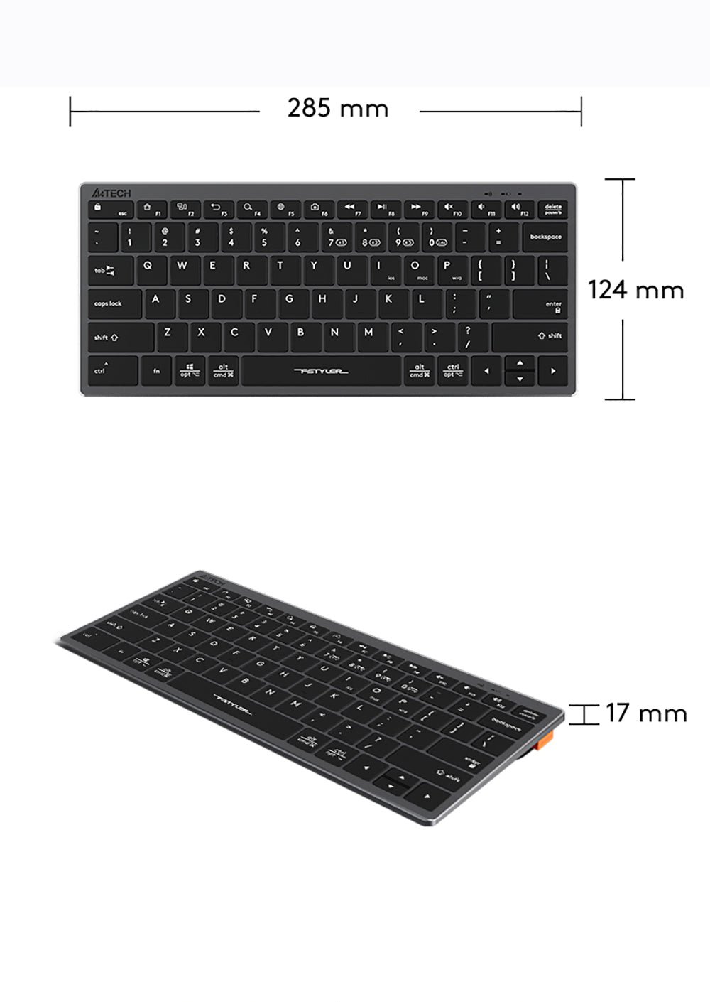 FBX51C Bluetooth & 2.4G Wireless KB Feature Breakdown 16