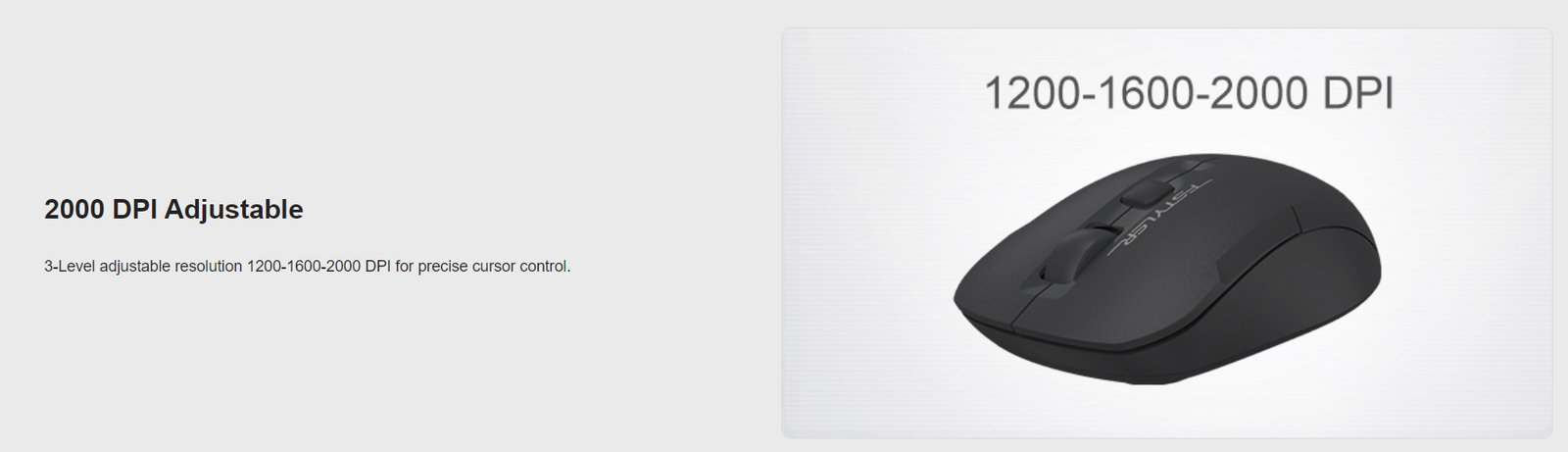 FG16S 2.4G Wireless Mouse Feature Breakdown 5
