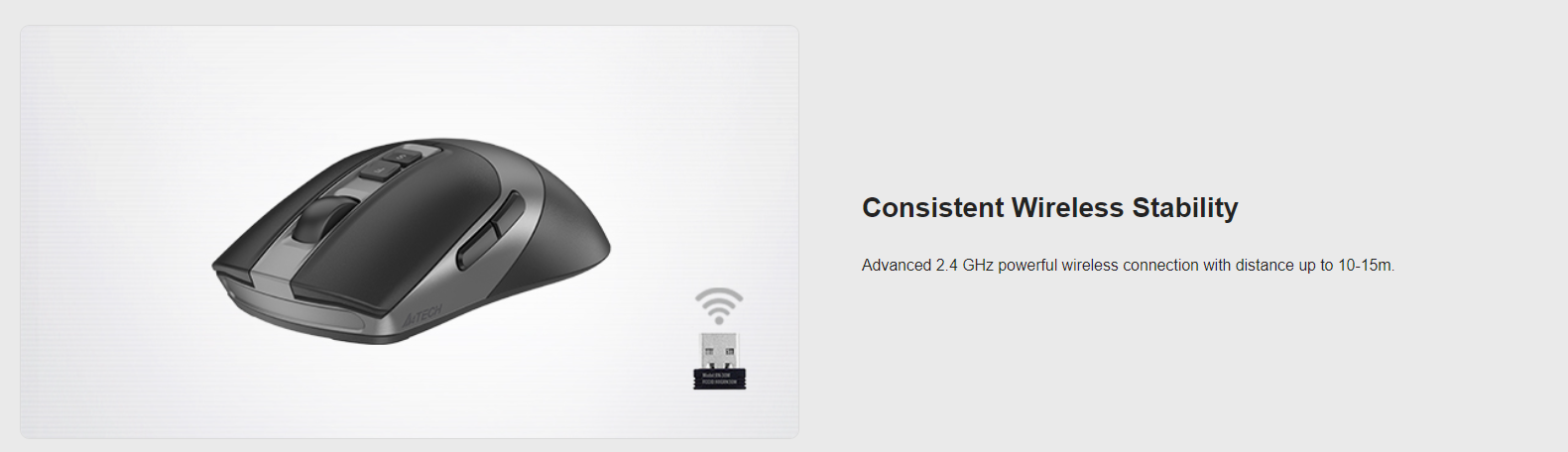FG50S Plus 2.4G Wireless Mouse Feature Breakdown 2