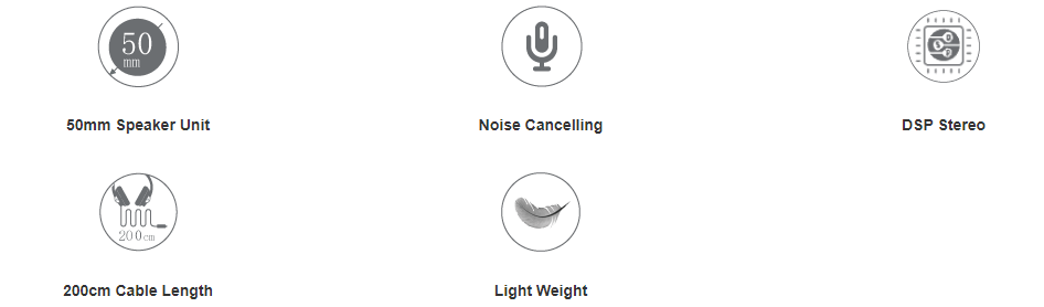 FH200U Conference USB Over-Ear Headphones Feature Breakdown 1