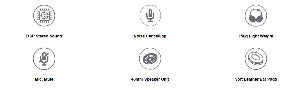 A4Tech FH280U Conference Over-Ear USB Headset Feature Breakdown 1