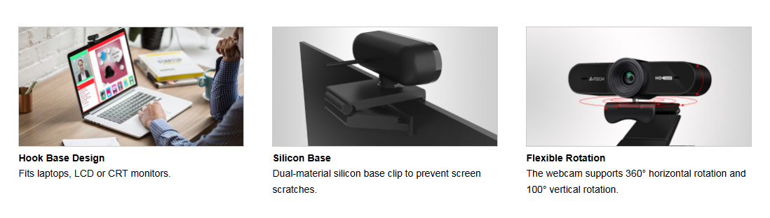 PK-980HA Full HD 1080P Webcam Feature Breakdown 2