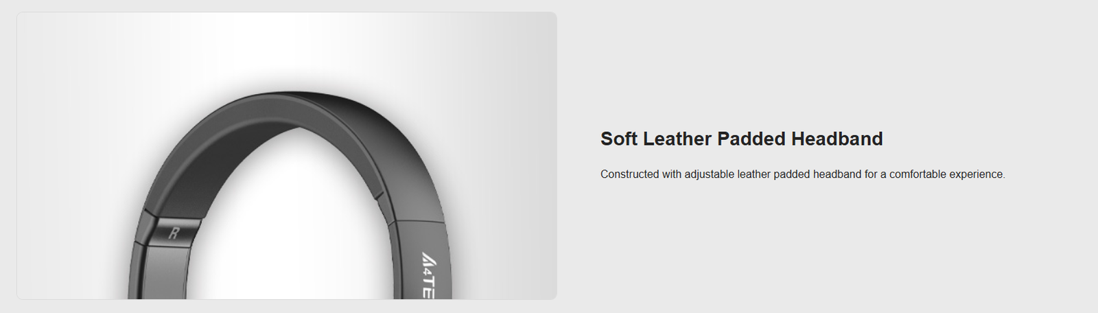 A4Tech BH235 90 Degree Flat Foldable Ear Cups