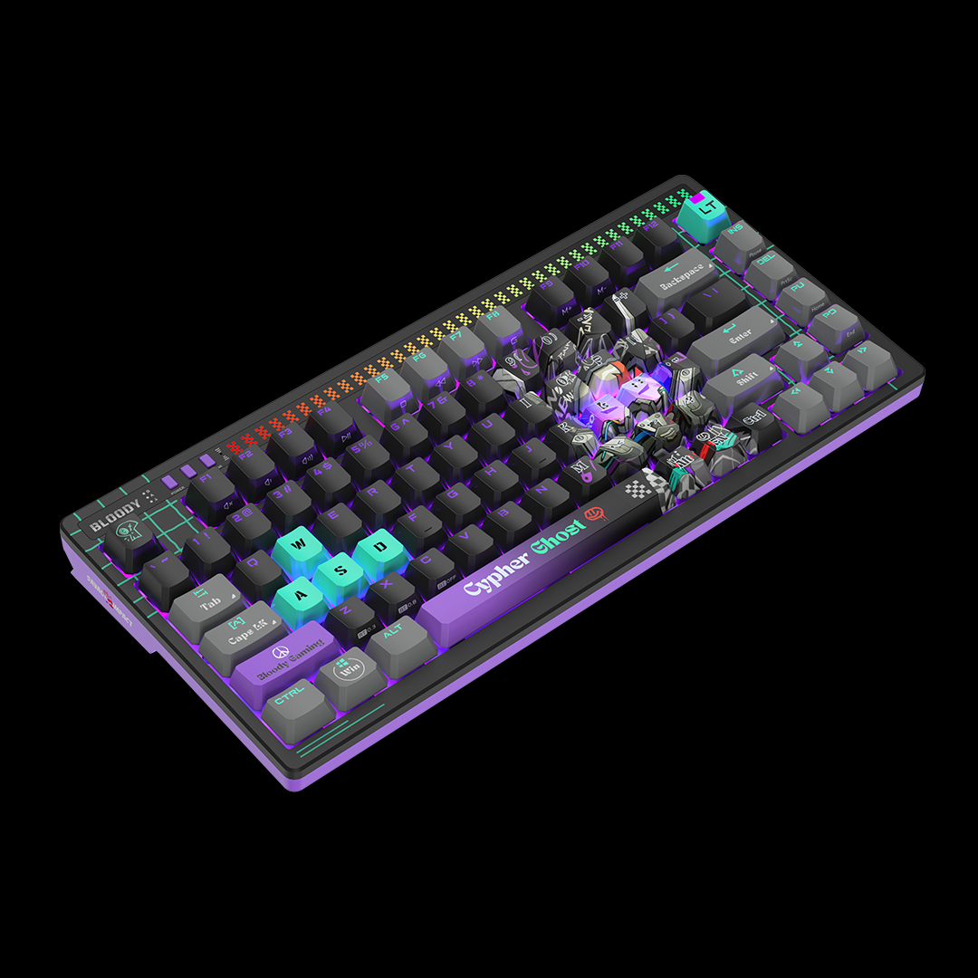 Bloody AT75 Alpha Optical Switch Mechanical Keyboard - Image 3