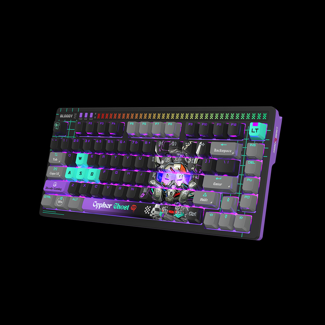 Bloody AT75 Alpha Optical Switch Mechanical Keyboard - Image 4
