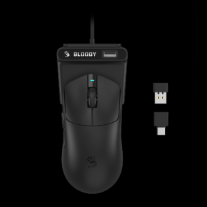 Bloody R77 Ultra Dock Dual Mode Wireless Gaming Mouse