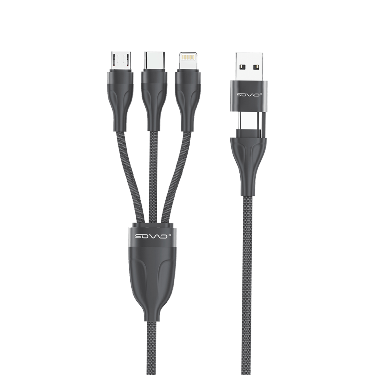 SOVO SC-117 5 in 1 Fast Charging Data Cable
