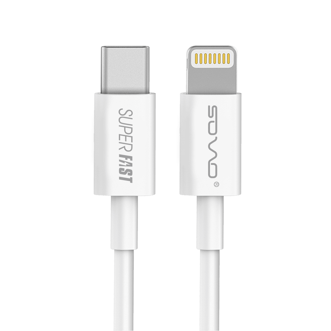 SOVO SC-310 (Type-C to Lightning) Fast Charging Data Cable