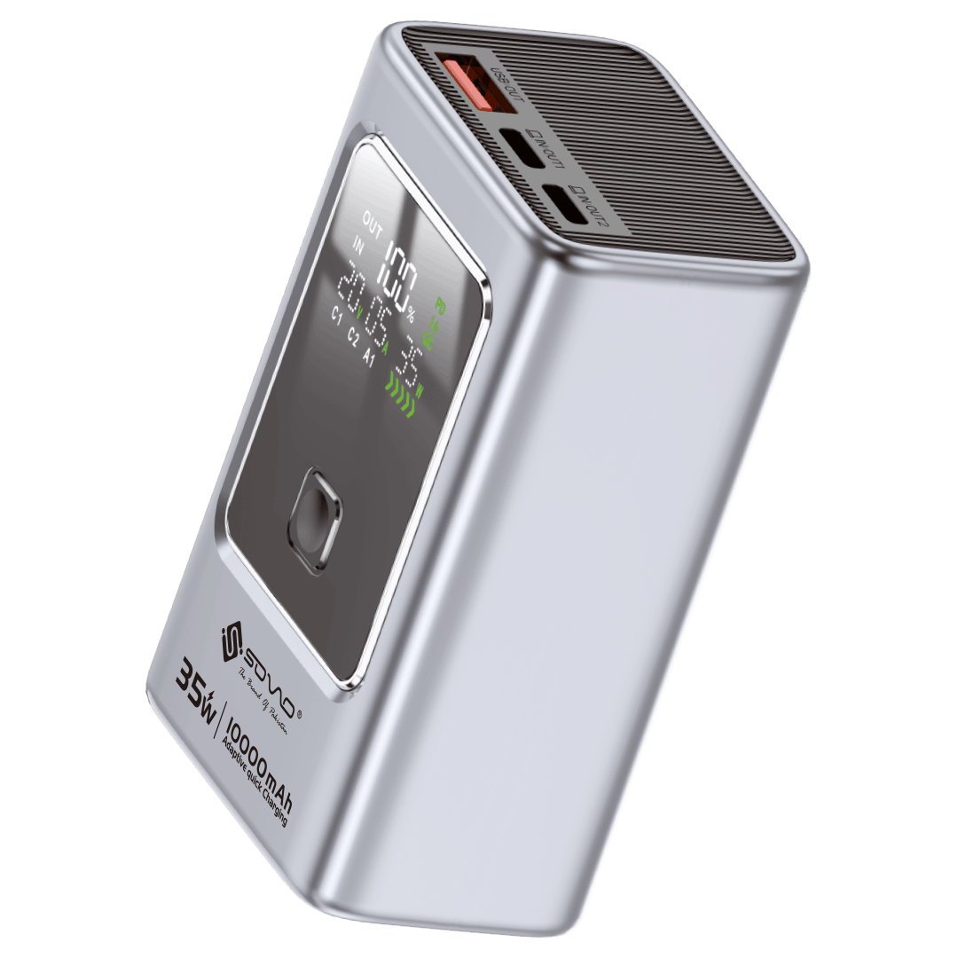 SOVO SPB-609 STATIC 10000mAh - 35W Power Bank