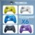 X6 Wireless Gaming Controller for Android, iOS, PC and TV with Dual Vibration