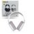 Aspor A618 Wireless Bluetooth Headset with white color – Advanced 5.1 Technology