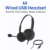 K6 Wired USB Headset – Ideal for Call Centers, Music & Movies
