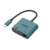 Onten USB-C to VGA Adapter with RJ45(100M) UC289