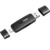UGREEN CM304 2 in 1 Multifunction Card Reader Black 40296