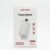Ven Dens VD-PB061 White 20000mAh 22.5W Power Bank with LED light with Built-In Cables