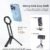 X99 Aluminum Alloy Magnetic Bracket Mini Tripod Portable Phone Holder Stand