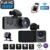 Y15 3-channels WIFI Dash Cam 1080P HD Night Vision Reverse Camera With Parking Monitor